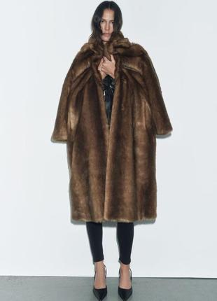 Шуба zara