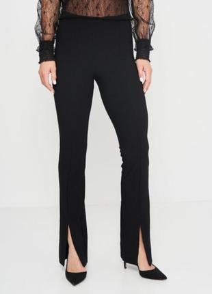 Брюки-легинсы с разрезами zara