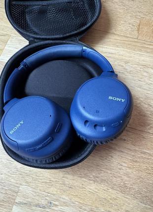 Бездротові навушники sony wh-ch710n over-ear anc wireless mic + кейс
