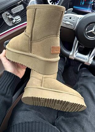 Ugg mini platform grass green 8