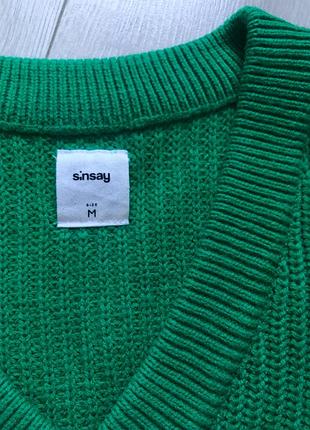 Вʼязаний светр sinsay 2