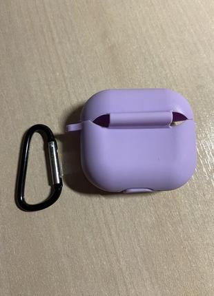 Чехол для наушников airpods pro с карабином