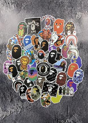 Набір стікерів bape🐵