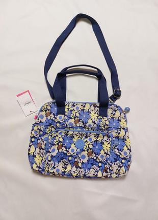 Сумка kipling floral shoulder bag