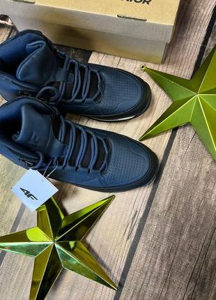 Детские сапоги 4f для парня 34р синие