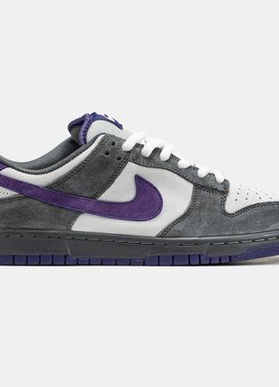 Мужские кроссовки nike sb dunk low purple pegion найк данк зеленого с фиолетовым цветами