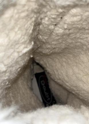 Винтажные сапоги с мехом в стиле йоти y2k