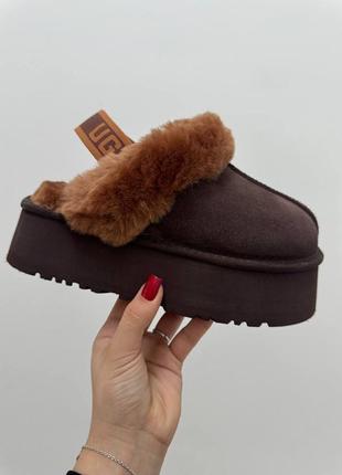 Угги уггі угг ugg funkette platform brown