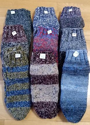 Вязаные носки