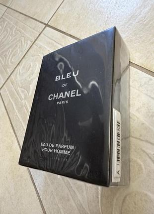 Оригинал bleu de chanel 100ml eau de parfum мужской парфюм блю где шанель оригинал стойкие шлейфовые духи