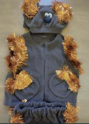 Новогодний костюм мишка