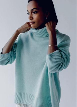 Кофта - гольф marks & spencer, р. 36-38, бірюзовий