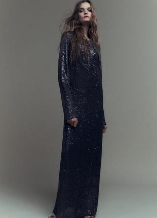 Шикарна сукня в паєтку