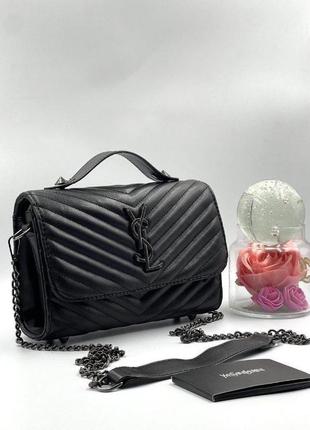 Женская черная сумка,клатч