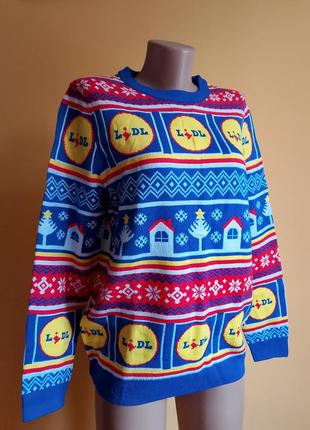 Светр новорічний lidl  esmara новий s/m
