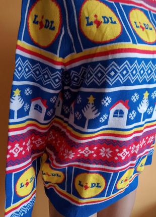 Свитер новогодний lidl esmara новый s/m