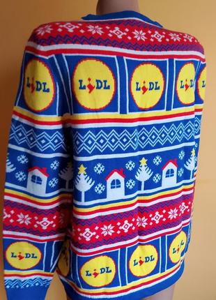 Свитер новогодний lidl esmara новый s/m