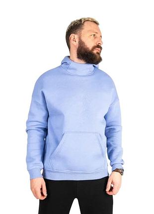 Худи утепленое custom wear japan лиловое