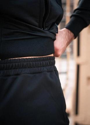 Штаны custom wear тонкий флис classic black2 фото