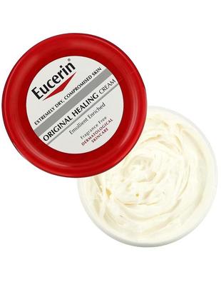 Eucerin, оригинальный заживляющий крем для очень сухой и по