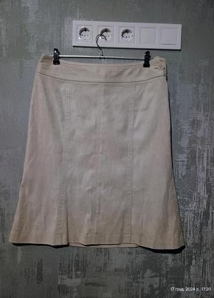 Новая велюровая юбка, юбка р.14