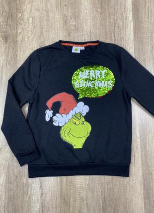 Новорічний світшот грінч гринч grinch