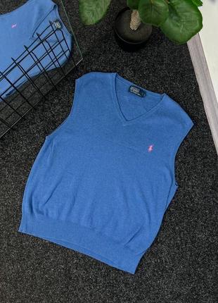 Жилетка polo na cały rok Białe