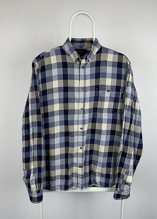 Рубашка в клетку с длинным рукавом paul smith jeans