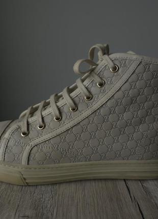 Кроссовки / кеды gucci california guccisima top high sneakers