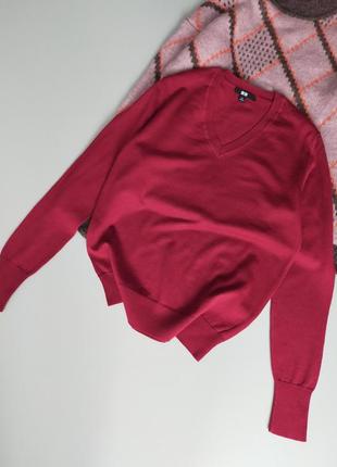 Uniqlo пуловер вовна