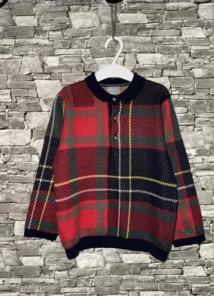 Красная кофта в клетку, новогодняя рубашка, красная рубашка в клетку