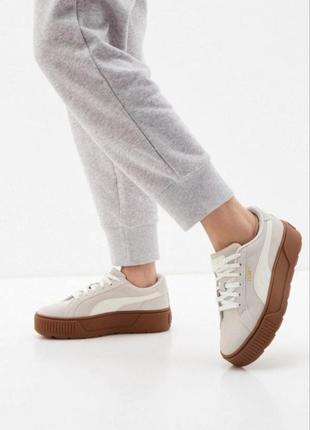 Кроссовки suede platform bubble wn's puma