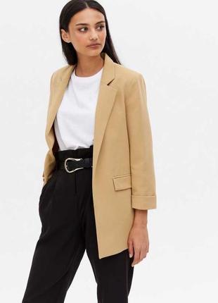 Пиджак жакет new look relaxed camel