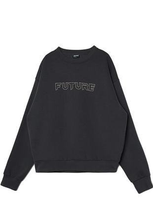 Об'ємний, утеплений  світшот , вільного крою