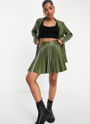 Кожаная юбка asos