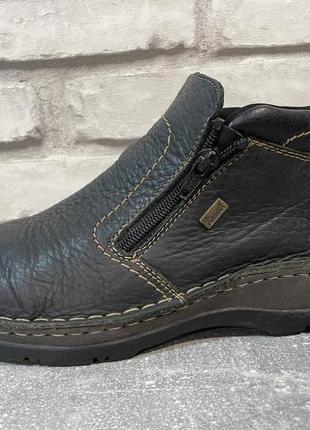 Зимові шкіряні черевики rieker 40 р