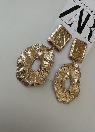 Серьги zara оригинал