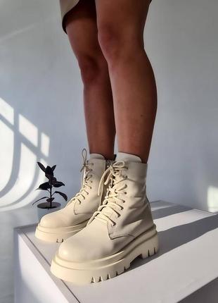 Женские ботинки boots milk