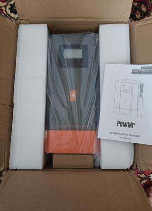 Гибридный солнечный инвертор powmr 3, 2 квт 24 в wifi3 фото