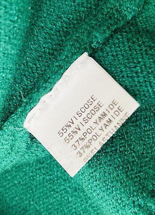 Свитер зеленый с жемчугом5 фото