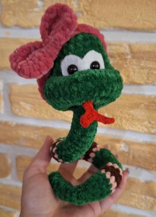 Змея игрушка handmade