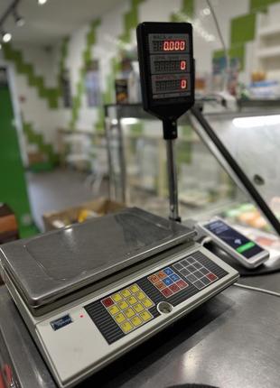 Торгельные весы промприбор, в магазин