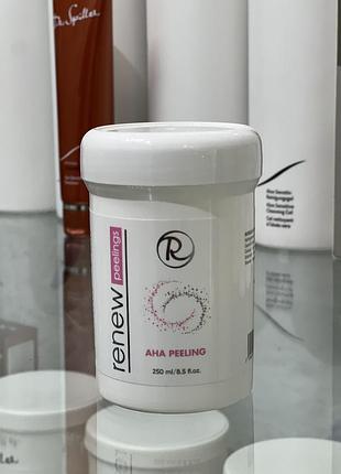 Поверхневий пілінг для обличчя з альфа-гідроксікислотами renew aha peeling