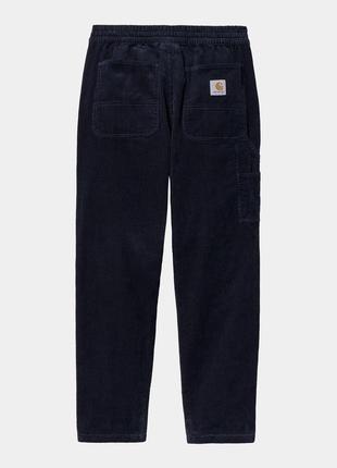 Штани carhartt wip flint. l. вельвет. оригінал карго вільні