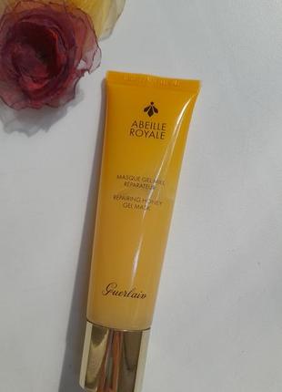 Відновлююча гелева маска з медом - guerlain abeille royale repairing honey gel mask