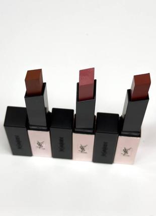 Помада для губ yves rouge pur couture the slimglow mate
