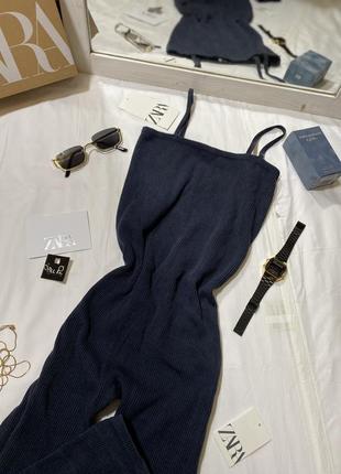 Комбинезон в рубчик zara