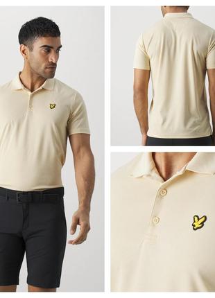 Lyle scott, стильное хлопковое поло уникального бренда премиального класса