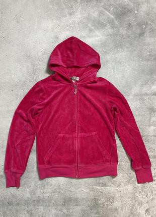 Juicy couture зіп худі велюрове вінтаж