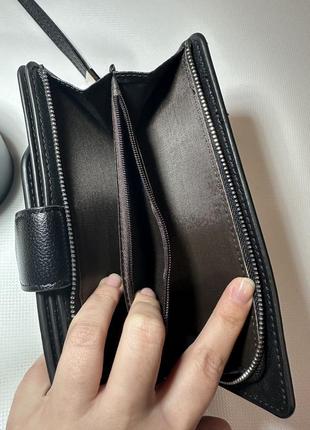 Мужской большой кошелек портмоне